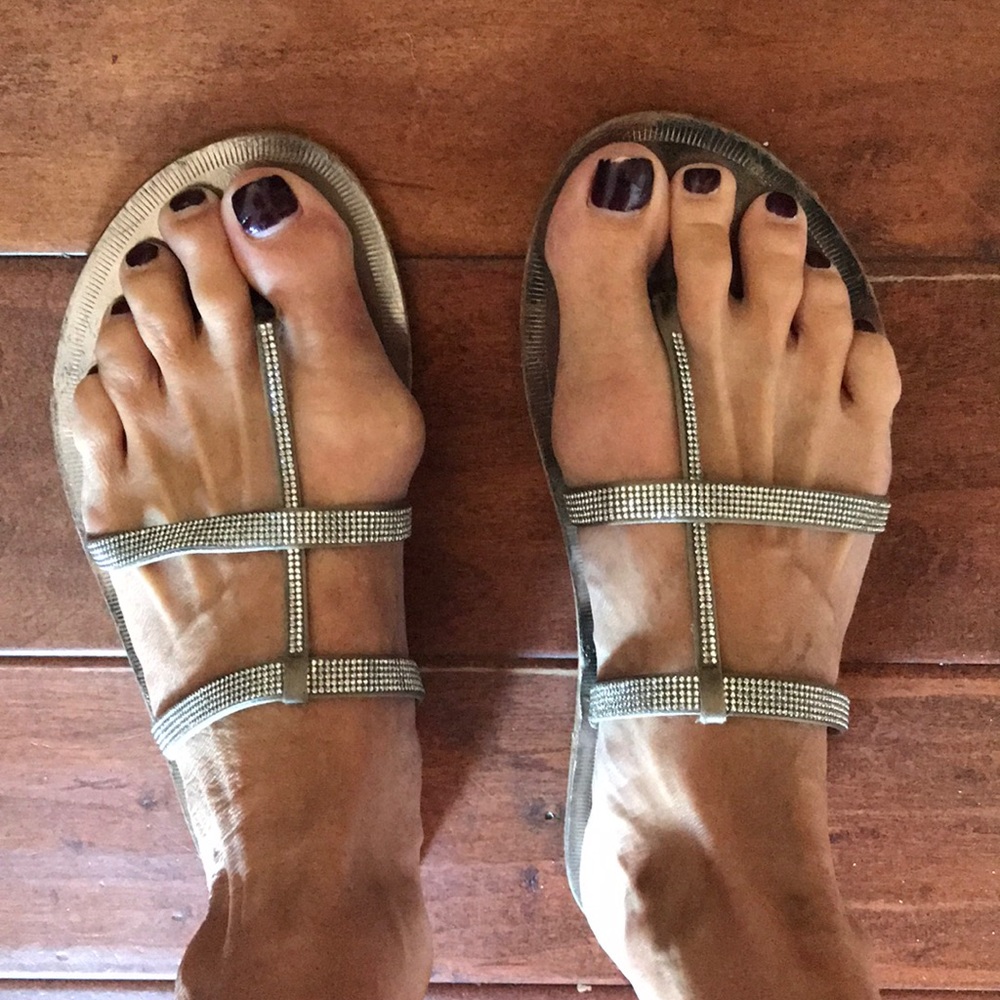 Pedro Garcia Swarovski Crystal sandals size 40